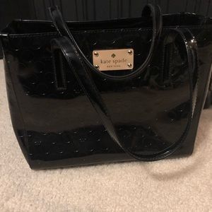 Kate spade patent leather tote